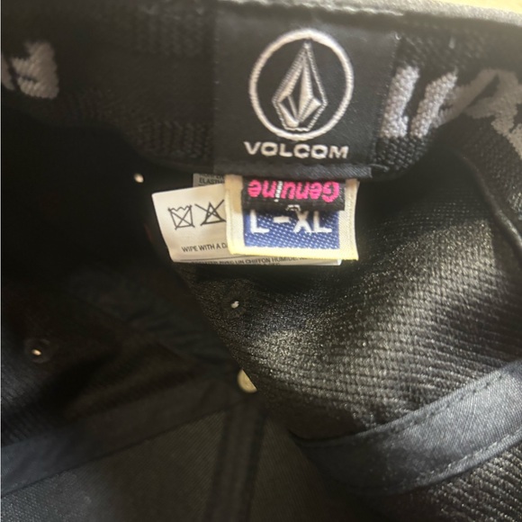 Volcom Full Stone Heather Flexfit Hat Charcoal Heather (Size L/XL) - Picture 7 of 7